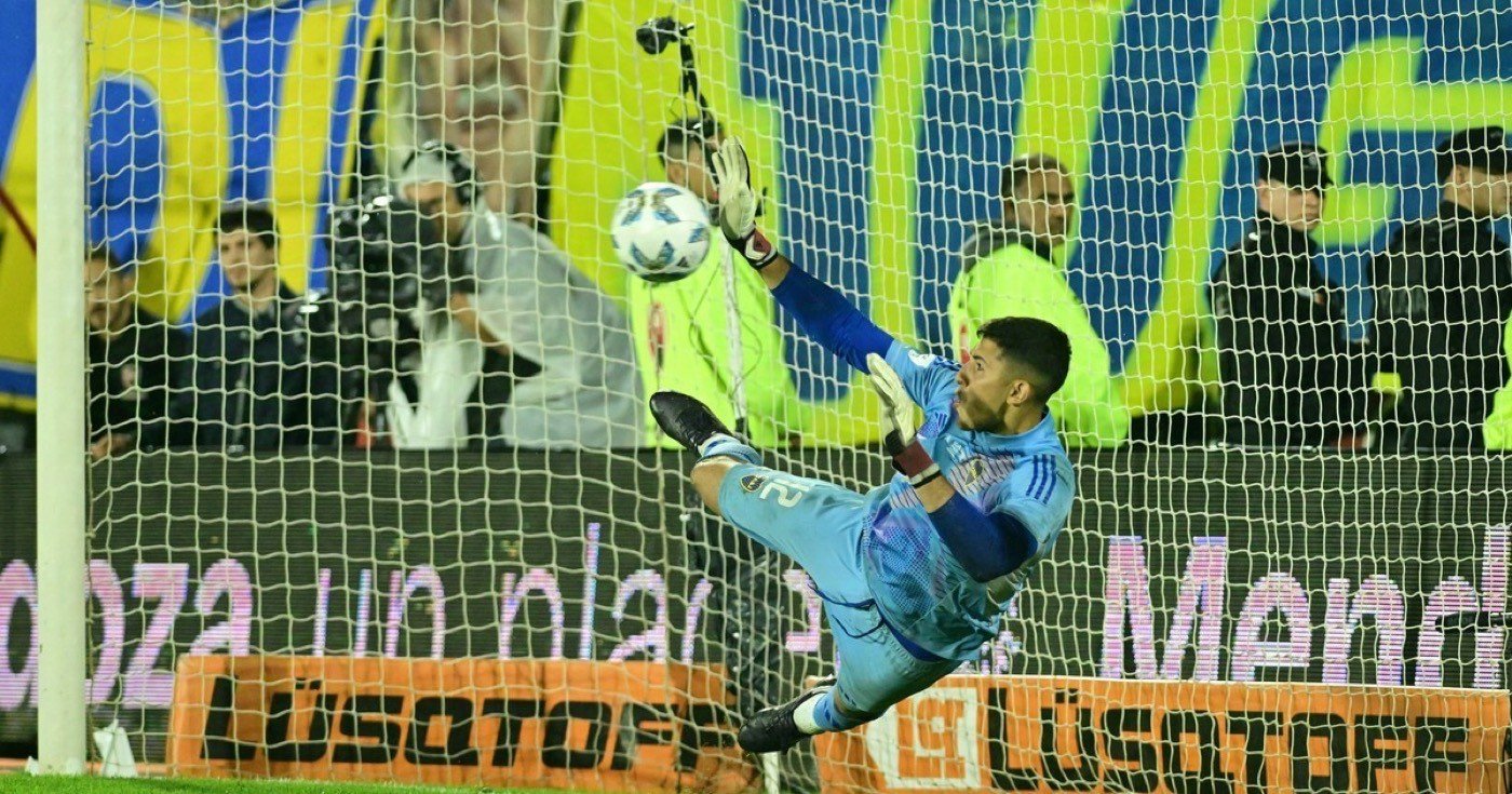 Leandro Brey, arquero de Boca Juniors.