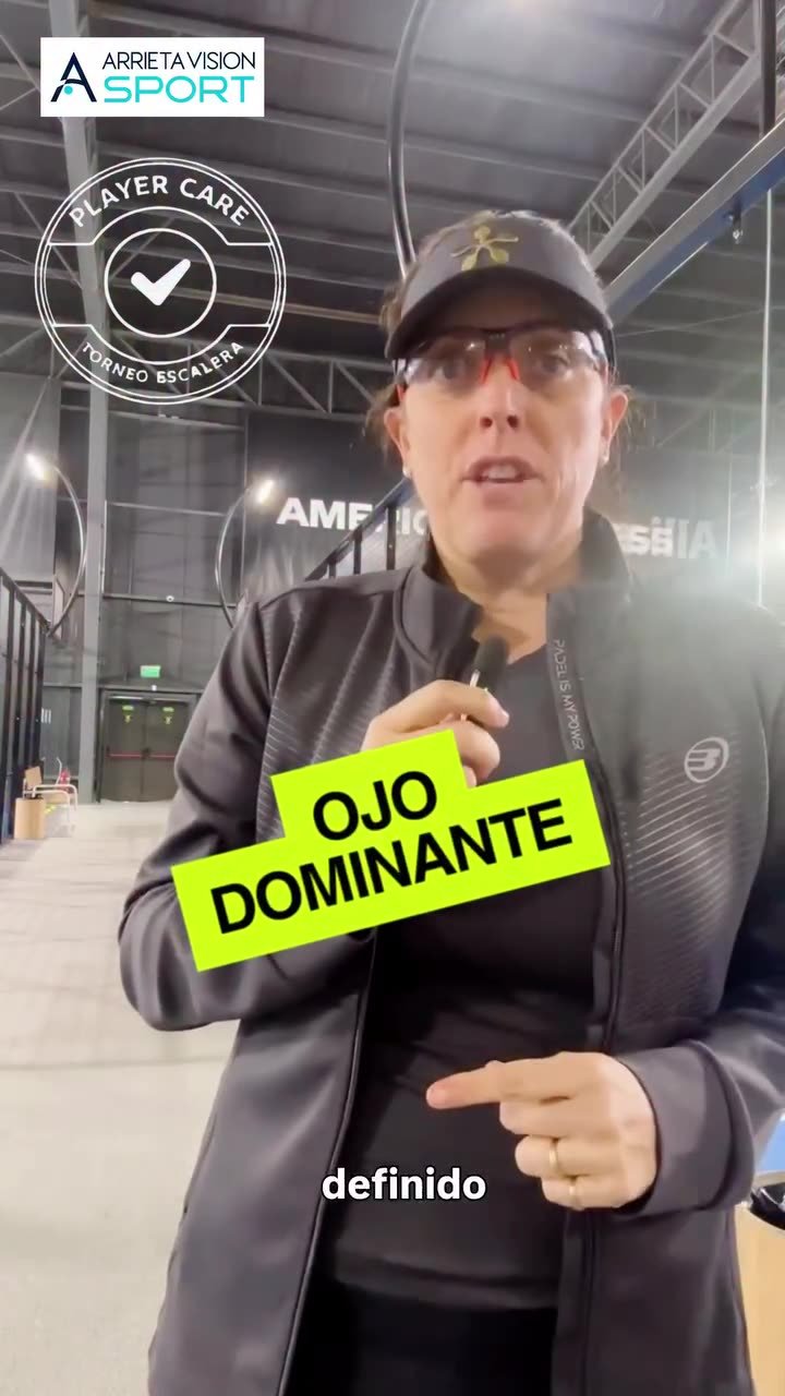 Ojo dominante en el pádel: una pista para elegir tu lado de la cancha